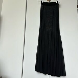 Freepeople sheer mesh skirt.